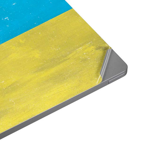 Ukraine Flag Distressed Universal Laptop 11in (8.8 x 6.2in) Skin